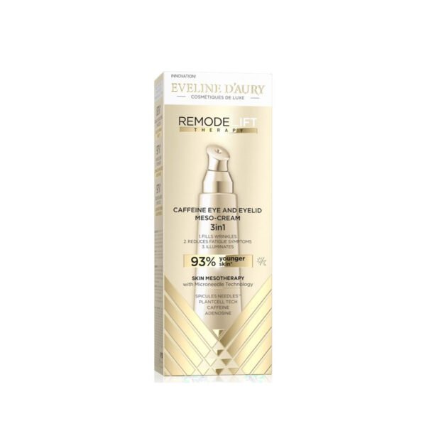 Eveline D’Aury RemodeLift Therapy Creme para os Olhos com Cafeína 3 em 1