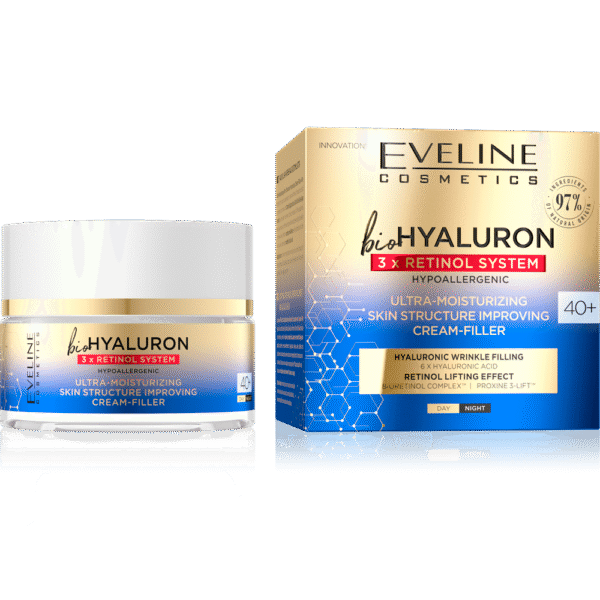 Creme de Rosto – Bio Hyaluron 3 X Retinol System 40+ 50ml