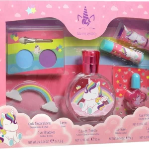 Eau My Unicorn — Conjunto EDT 50 ml e maquilhagem — fotografia do conjunto