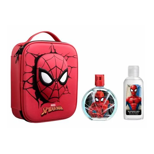 Homem-Aranha (Spider-Man) — Bolsa com EDT 100 ml e gel de duche 100 ml — fotografia do conjunto