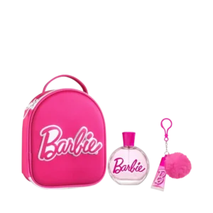 Barbie — Bolsa com EDT 100 ml e gloss 7 ml — fotografia do conjunto