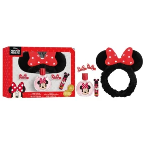 Minnie Mouse — Conjunto EDT 50 ml, bálsamo e acessórios — fotografia do conjunto