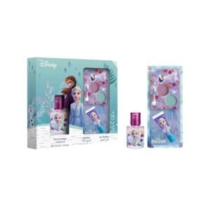 Frozen — Conjunto EDT 30 ml, sombras e gloss — fotografia do conjunto