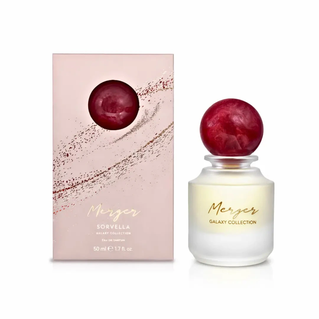 Sorvella Merger, 50 ml — frasco e embalagem