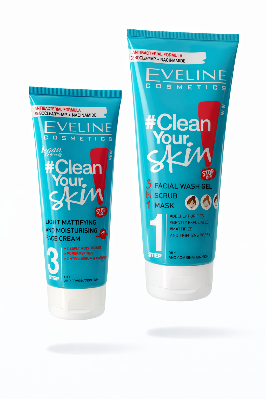 Conjunto de cosméticos — Rotina Acne Control – Jovem
