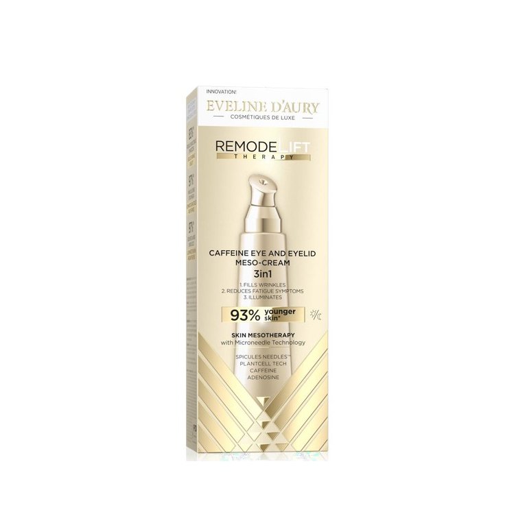 Eveline D’Aury RemodeLift Therapy Creme para os Olhos com Cafeína 3 em 1