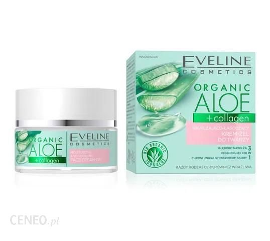 Eveline — Creme Gel de Rosto – Organic Aloé + Collagen